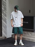 回力短袖t恤男衣服运动服饰篮球t恤夏季2025冰丝速干跑步男士健身装 实拍图