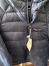 雪中飞90绒轻薄羽绒服男女同款连帽时尚休闲秋冬保暖情侣外套男170 实拍图