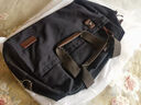 墨一潮流帆布男包单肩包休闲手提包男士斜挎包旅行大容量斜跨背包行李 复古黑色 实拍图