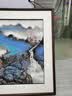 琅櫃坊手绘山水国画玄关水墨画办公室茶室高山流水中式装饰画名家书画 A-山中早春 画芯加框90-90CM 实拍图