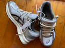 亚瑟士（asics） Jog 100s 复古百搭 网布人造革防滑 低帮 休闲跑步鞋 男女同款 1201A967-100 【银白色】 39 实拍图