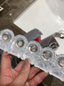 海昌星眸系列三明治工艺彩色隐形眼镜美瞳日抛30片 琥珀棕 425度 实拍图