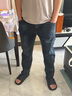 JEEP SPIRIT吉普牛仔裤男春夏季韩版潮流裤子男士直筒修身男裤 蓝灰 38 实拍图