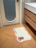 慢说水豚TATA浴室脚垫吸水防滑卫生间厕所门口正版卡通地毯 50*80cm 实拍图