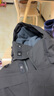迪卡侬（DECATHLON）男女防风防水外套加厚保暖棉衣棉服棉袄男中长款派克大衣SH900 男款-黑色-SH900 L 实拍图