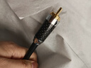 秋叶原（CHOSEAL）发烧级双莲花头单晶铜音频线 2RCA红白公对公 电视DVD电脑接音响箱功放连接线 2米 QS9910T2 实拍图