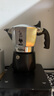 比乐蒂（Bialetti）【百年品牌】摩卡壶 双阀高压手冲咖啡壶意式浓缩手动咖啡机送礼 2杯份+4.0电陶炉(雅致银) 100ml 实拍图