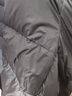 鸭鸭（YAYA）鸭鸭羽绒服女短款秋冬新款面包服时尚休闲百搭鸭绒保暖连帽外套KL 碳黑色 L (165) 实拍图