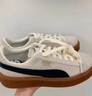 彪马（PUMA）【厚底鞋】增高小白鞋松糕鞋女子休闲板鞋PLATFORM363559 米白色-黑色-01 37 实拍图