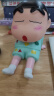 日漫蜡笔小新手办睡袍小新手机支架新之助模型摆件公仔桌面摆件搪胶 睡袍款小新 12cm*大号 实拍图