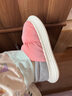 朴西棉拖鞋室内家用2024冬季保暖包跟厚底防水防滑月子鞋女加绒加厚 蜜桃粉 38 【38-39】 实拍图