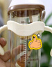奶爸爸（Nicepapa）翻盖奶瓶240ml一岁以上ppsu吸管杯6个月防胀气学饮杯儿童直饮杯 按压款- 240ml 0-3个月 +清洗剂 实拍图
