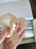 可菲尼（cofene）婴儿全硅胶安抚奶嘴3-6-18个月以上安睡型新生儿仿母乳防胀气超软 橡果牙胶-带挂件 （2月+） 1支装 实拍图