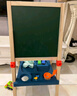 铭塔实木升降大画板男孩女孩学习绘画双面黑白板写字板生日礼物 120cm高度升降（适用5-8岁） 彩盒装 实拍图