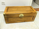 至尚自然香樟木箱子全樟木樟木箱实木箱子多尺寸字画衣物收藏防虫防蛀防潮 老樟木色 68*33*26cm整板 实拍图