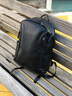 ZDCK双肩包男士大容量新款软羊皮旅行旅游背包上班电脑包 黑色 实拍图