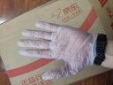 京东京造 一次性手套 食品级加厚TPE手套 龙虾美发手膜家用餐饮【150只】 实拍图