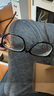 蔡司（ZEISS）镜片可选近视眼镜男女变色防雾防蓝光辐射平光镜木纹腿大框配度数 1.61德国清底蓝膜防蓝光0-600度 实拍图