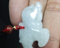 曼丽翠【父亲节礼物】翡翠生肖马吊坠玉坠项链立体十二生肖玉坠项链 实拍图
