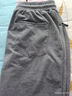 啄木鸟【运动裤纯棉潮流】男士秋冬休闲直筒长裤宽松加绒针织束 (JX7737深灰束脚) 2XL 实拍图