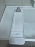 贞喜气 浴缸置物架多功能可伸缩浴桶泡澡缸架卫生间托盘浴室架子置物板 【55cm-78cm】白色伸缩浴缸架 实拍图