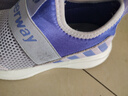德尔惠一脚蹬男童运动鞋新款四季女童网面跑步鞋4-15岁中大童防滑休闲鞋 花青蓝 30 内长19.2cm偏大半码 实拍图