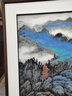 琅櫃坊手绘山水国画玄关水墨画办公室茶室高山流水中式装饰画名家书画 A-山中早春 画芯加框90-90CM 实拍图