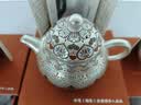 传承令珐琅彩鎏银茶具套装999真银泡茶壶手工银壶茶杯一壶两杯高送领导 荷韵凤鸣茶具套装【礼盒装】 实拍图