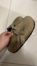 BIRKENSTOCK勃肯德国进口男女款涂油皮软底复古Boston包头拖鞋 棕色窄版1019484 36 实拍图