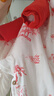 全棉时代婴儿拜年服冬装加厚连体衣宝宝过年喜庆新年红色礼服 亭 73 实拍图