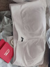 李宁（LI-NING）运动内衣文胸女瑜伽健身背心跑步中强防震bra无钢圈聚拢胸衣美背 标准白【工字型美背】 L 实拍图
