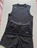 安踏（ANTA）速干背心丨男透气运动跑步2025秋季健身无袖上衣晨练服篮球坎肩 【背心+裤子】黑黑 2XL (185) 建议160-170斤 实拍图