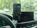 松占本田11代思域雅阁CRV皓影型格XRV缤智专用汽车载屏幕导航手机支架 机械夹紧灵动款支架-黑色-可横屏 2022-2025款本田11代思域/型格-9寸屏 实拍图