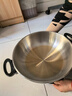 多朗 多星锅304多功能电热锅家用炒锅蒸锅送父母养生锅 31cm锅(带1蒸格) 实拍图
