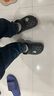 卡骆驰crocs洞洞鞋贝雅男鞋女鞋轻便耐磨一脚蹬拖鞋休闲鞋|10126 卵石色-2V3 37 /38(230mm) 实拍图