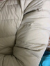 雪中飞男女立领秋羽绒百搭轻薄鸭绒立领修身轻盈隐藏式口袋 燕麦色|7185-女 XS 160/84A 实拍图