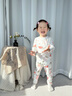 俞兆林（YUZHAOLIN）儿童睡衣春季男女童家居服套装宝宝纯棉空调服中小童衣服童装 实拍图
