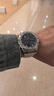 卡西欧（CASIO）手表男表钢铁黑暗之心黑武士GST400/100防水运动表节日礼物送男友 GST-B400D-1A 金属表带银色 实拍图