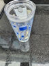 帕莎帕琦进口刻度玻璃杯牛奶饮料耐热可微波炉钢化水杯570ML42287蓝色带盖 实拍图