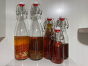 家用泡酒玻璃瓶密封自酿酒瓶带盖空瓶子白酒红酒瓶卡扣果酒酵素瓶 玻璃瓶250ml 实拍图