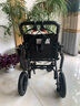 康倍星（COVNBXN）轮椅折叠轻便老人专用旅行便携式老年手推代步车医用家用BZ 11拉杆豪华转印款-12英寸蜂窝轮-拆洗坐垫-BZ 实拍图