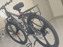 永久（FOREVER）山地自行车男越野单车变速赛车26英寸学生成年大人女成人 钢架三刀-消光【超强减震 高承重】 26寸24速【适合:160-180cm】 实拍图
