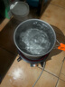 JEEP户外卡式炉户外炊具煮茶炉红外线防风分离式炉头露营 聚能炉灰+4气+套锅 实拍图