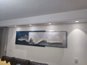 墨派（Mopai）现代轻奢客厅沙发背景墙装饰画2025新款叠加画极简高级感挂画 背有靠山 240x65cm(适合3.5米沙发)晶瓷 实拍图