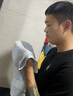 HOYO毛巾男士 A类毛巾纯棉 家用洗澡吸水速干毛巾 33*72cm 中灰 实拍图