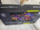 微星（MSI）26.5英寸 2K 量子点 OLED 360Hz 0.03ms(GTG) HDR400 游戏电竞显示器屏 MAG 271QPX QD-OLED 实拍图