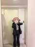 尚都比拉职业通勤西装套装女春秋正装西服外套裤子面试两件套 深灰色 L 实拍图