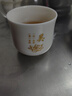 瓷焰羊脂玉白瓷姓氏杯主人杯茶杯古诗词功夫茶具缩腰杯 可私人定制 姓氏杯（下单备注姓氏即可） 实拍图