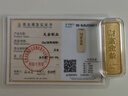中国珠宝黄金金条 AU9999足金金条金块收藏金砖金子 情人节礼物 20g【薄片金条】 实拍图