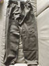 ABERCROMBIE & FITCH男装24春秋经典小麋鹿美式baggy风抓绒运动卫裤长裤KI134-4099 绿色 L (180/86A) 实拍图